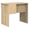 vidaXL Schreibtisch mit Stauraum Sonoma Eiche 90x49.5x75 cm Holzwerkstoff