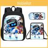 Backpack Student Cartoon Pack With Astro Bot Graphic Printing Design Daily For