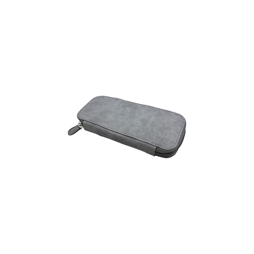 LIFT Round Zip Pen Case, Gray LIPC-01-GY