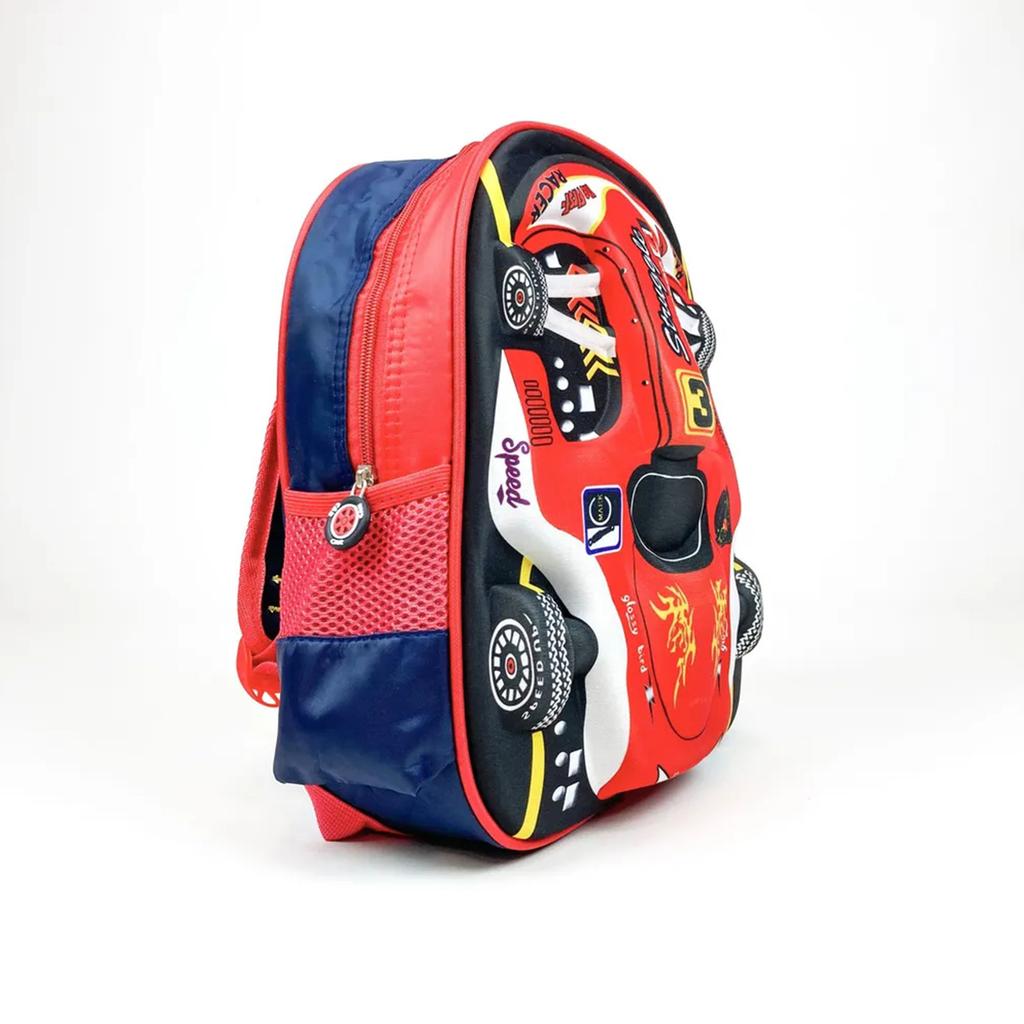 Primary School Backpack, Kindergarten 3D Car Backpack Backpack, Backpack For Children Aged 1-3 To 6, Male