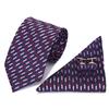 7.5Cm Business Tie Men'S Tie Set, Wedding Polyester Tie Gift Box