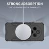 KEYSION Hollow Heat Dissipation Case for IQOO Z10 5G Silicone+PC Magnetic Cooling Shockproof Phone Back Cover for VIVO IQOO Z10