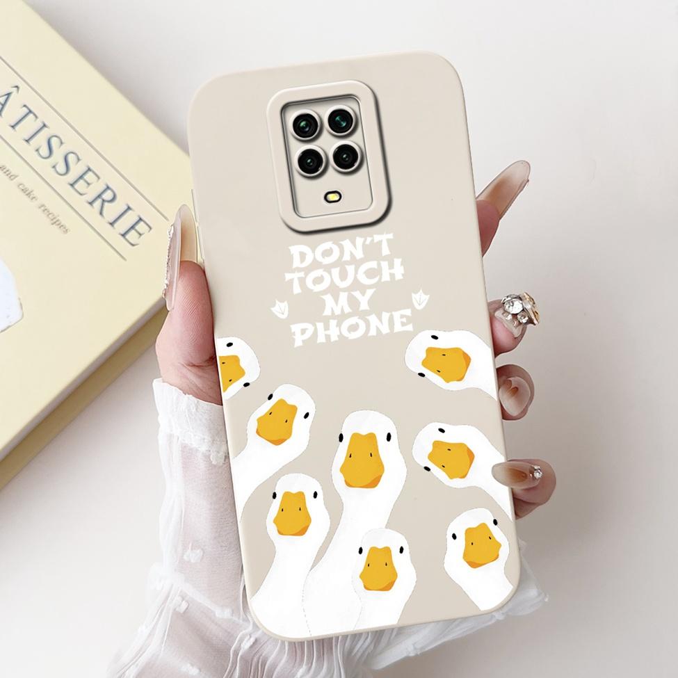 Casing For Redmi Note 9 9S 9Pro 4G Back Cover For Redmi Note 9 Pro Case Cute Cartoon Fashion Flowers Silicone Shockproof Bumper