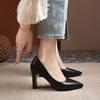 2026 New Elegant Women Pumps Pointed Toe Thin High Heels Spring Summer Shoes  Slip on Office Dress Shoes Handmade
