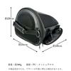 Motorcycle Touring Large Capacity Seat Small Item Rain Gear Luggage Black Bag, Bag, Compartment, Compartment, Compartment,