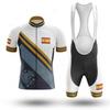 2026 Mens Spain Pro Team Short-sleeved Cycling Jersey Suit Bib Bicycle Set Uniform Maillot Ciclismo Hombre Verano 2022 Jumpsuit