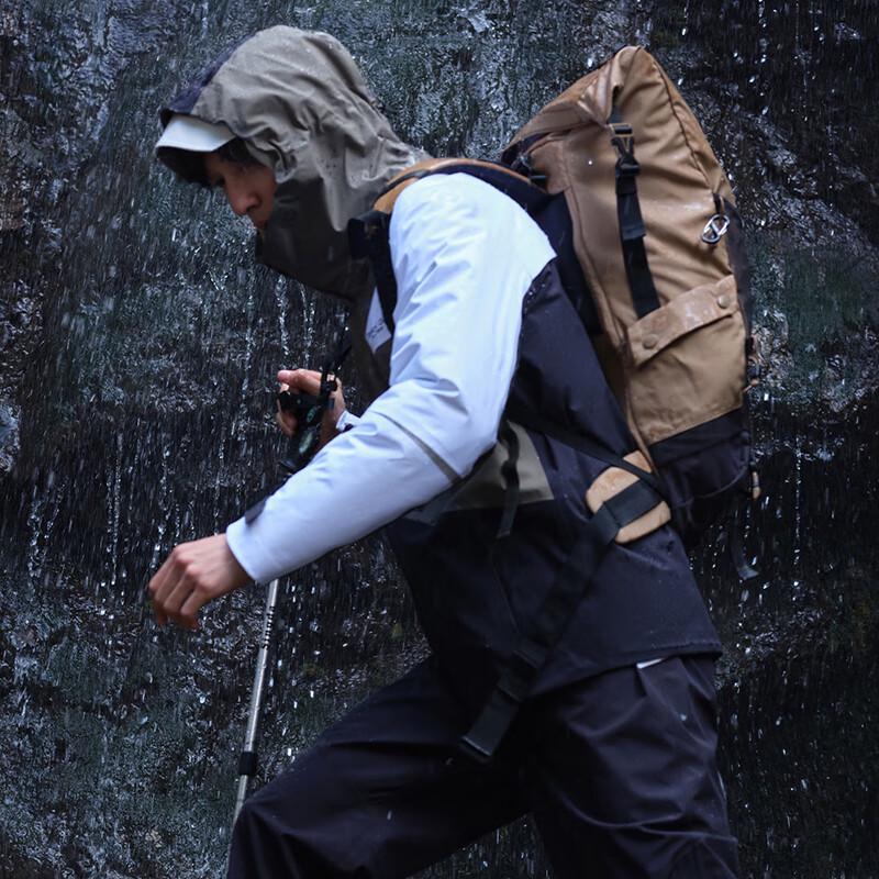 Tanboer Men's Removable Liner Hooded Down Jacket TA233359