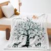 Blanket Animal Giraffe Digital Printed Lamb Fleece Crystal Fleece Blanket