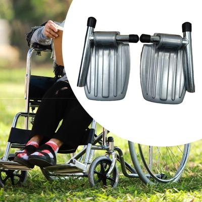 Reposapiés para Silla de Ruedas para Ancianos Ergonómico Estable Textura Antideslizante Repuesto