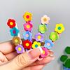 Cute Colorful Flowers Hair Clips For Women Girls  Sweet Floral Barrettes  Exquisite Hair Accessories Gifts