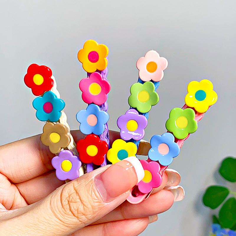 Cute Colorful Flowers Hair Clips For Women Girls  Sweet Floral Barrettes  Exquisite Hair Accessories Gifts
