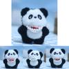 Adorable Cute Panda Plush Toy Keychain Lovely Animal Pendant Soft Cuddly Doll