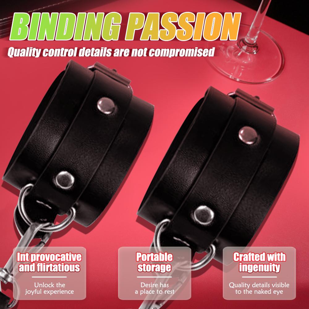 Sexspielzeug für Erwachsene Erotische Handschellen Fußfesseln Fesseln Bondage Erwachsenenspiele Sex-Accessoires für Paare
