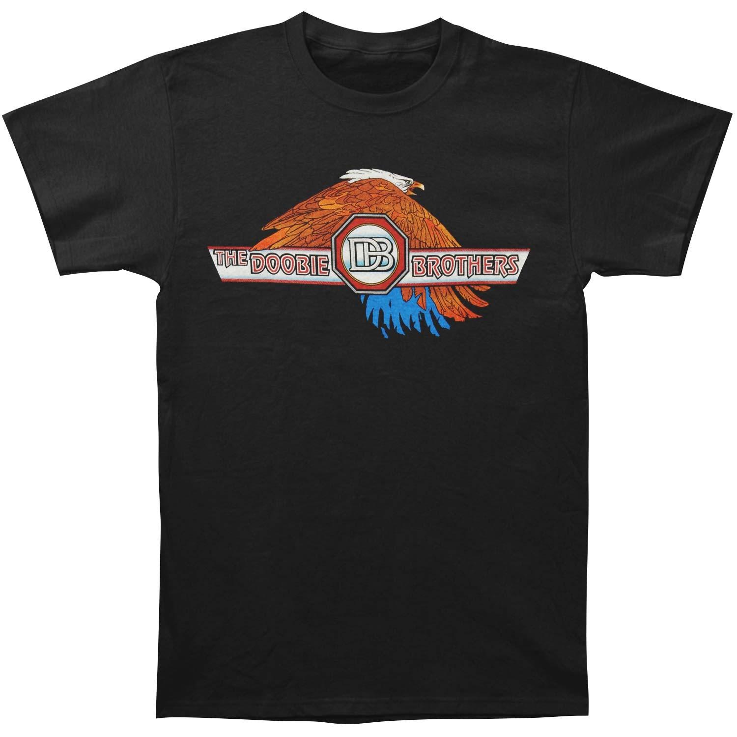 Men s Doobie Brothers Eagle 2014 Tour T-shirt Small Black S