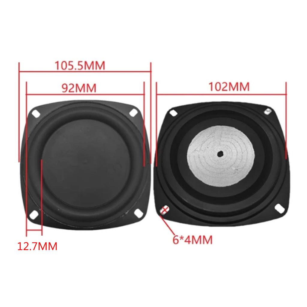 Durable 2/3/4inch Diaphragm Replacement Bass Voice Coil Speaker Horn DIY Repair Component Vibration Plates Speaker Plate