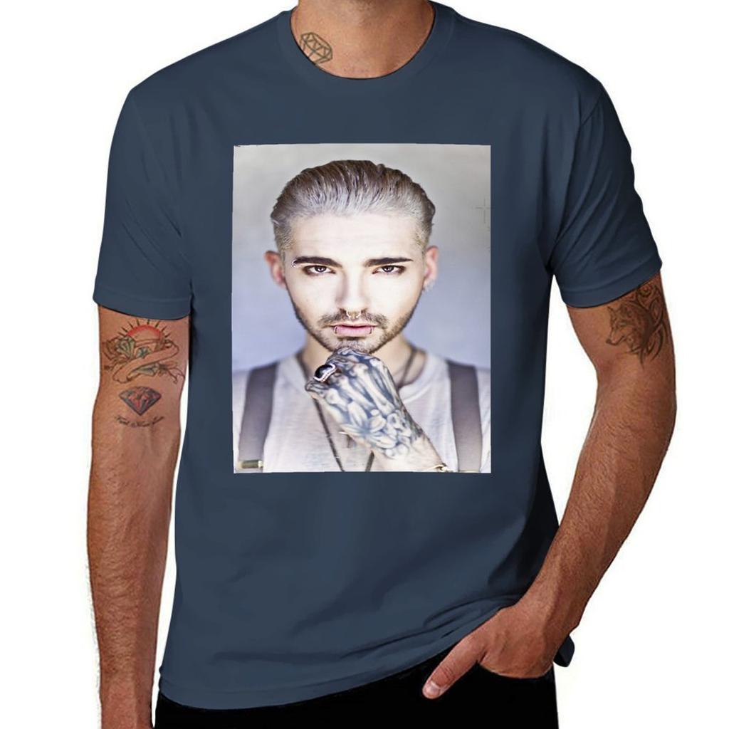 BILL KAULITZ BILLY TShirt Basic Solid Color Short Sleeve TShirt