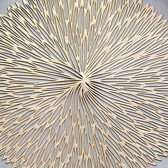 Table Mat High Temperature Resistant Placemat Heat Insulation Anti-Scalding Decorative Coaster Washable Dining Room Kitchen Tabletop Protector