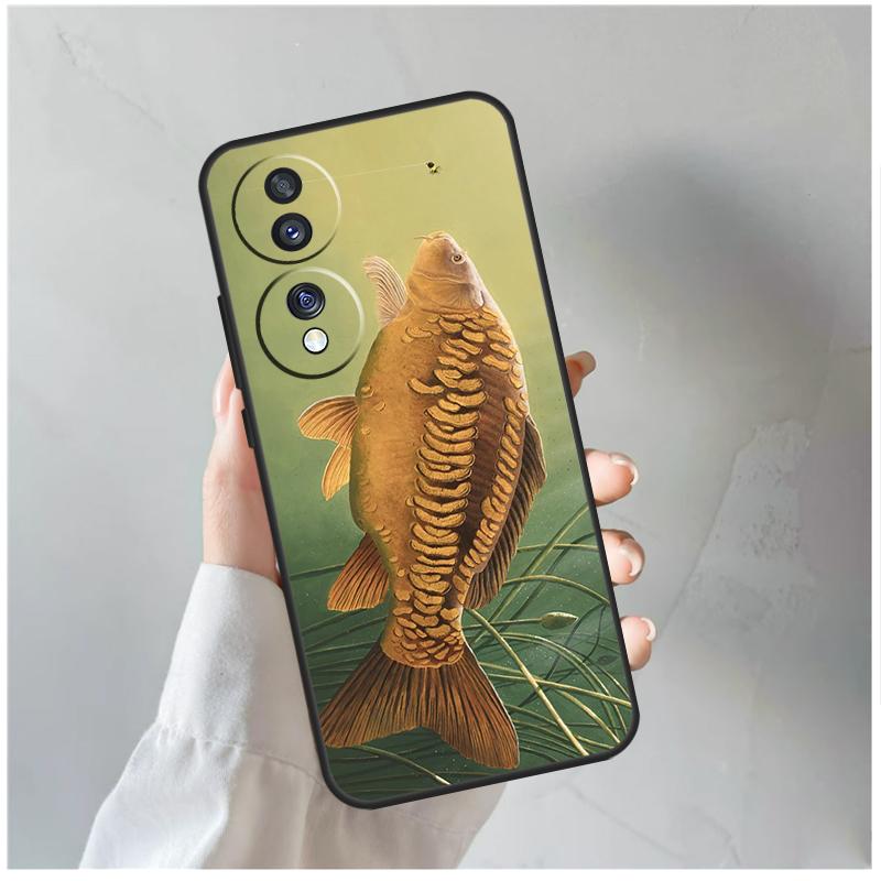 Chub Carp Fish Phone Case For Honor X8b X9b X8 X9 X6a X7a X8a X9a Honor Magic 6 Pro 5 Lite 50 70 90 Cover