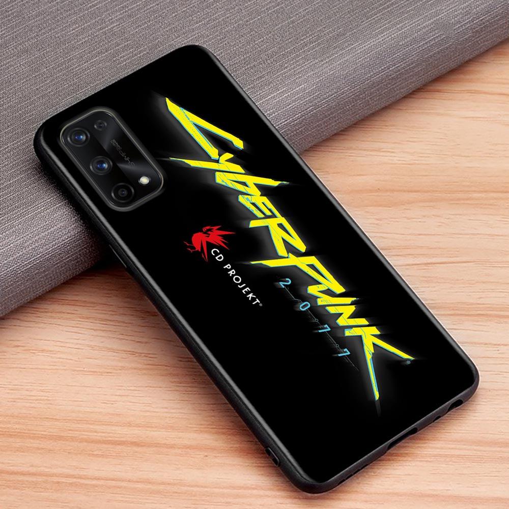 Carcasa de telefon nou joc C-Cyberpunkes pentru OPPO Realme C1 C2 C3i C21 C21Y C25s C15 C11 C12 C20 XT GT GT2 X50 5G Narzo Pro Husa neagra
