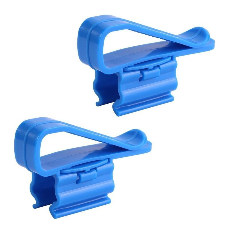 

2 Packs Fish for Tank Hose Holder Plastic Clamp Clip Aquarium Air Accessori