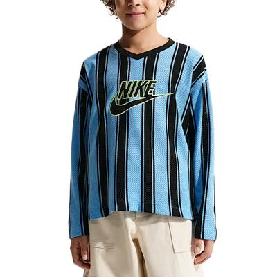 Sportswear Collection Breathable Loose Comfortable Long Sleeve Kids Tops IF2304-412