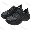 Fashion Couple Sandals Summer New Hollow Breathable Men's Beach Shoes Comfortable Height Increase Fashion Slip on Women's Casual Shoes