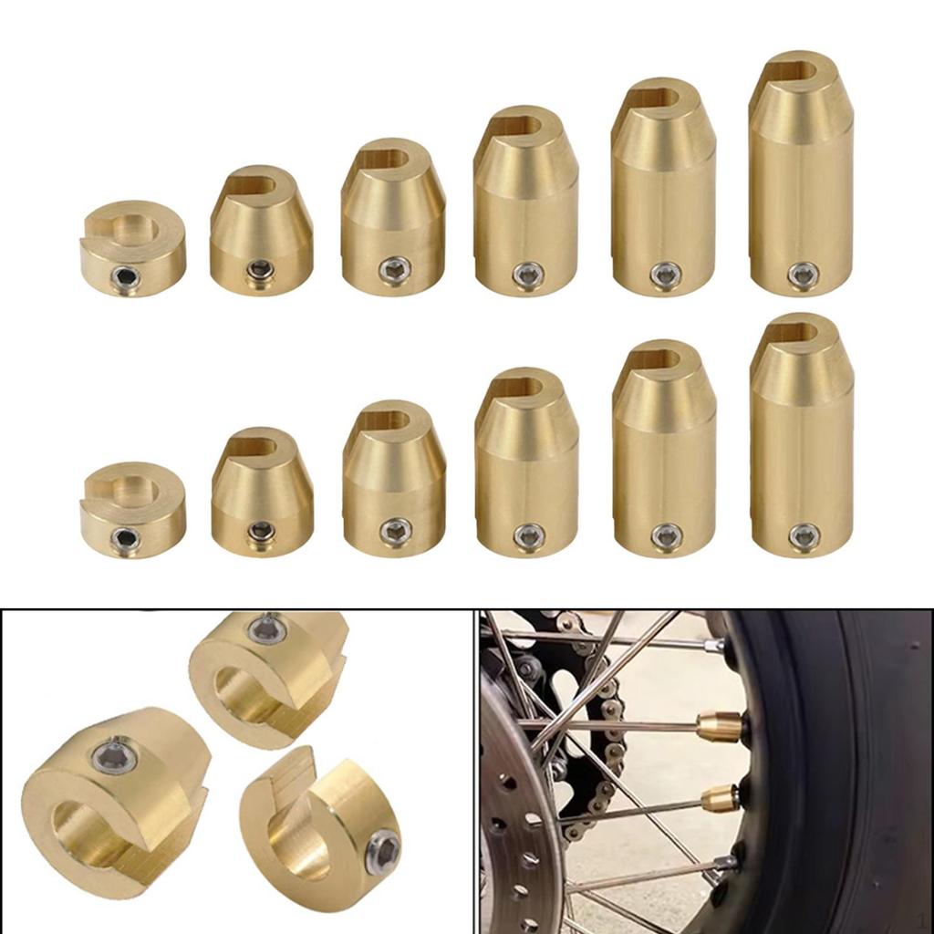 Wheel Spoke Balance Weights Refill Brass Multipurpose Easy to Install Reusable Repair for Motorcycle