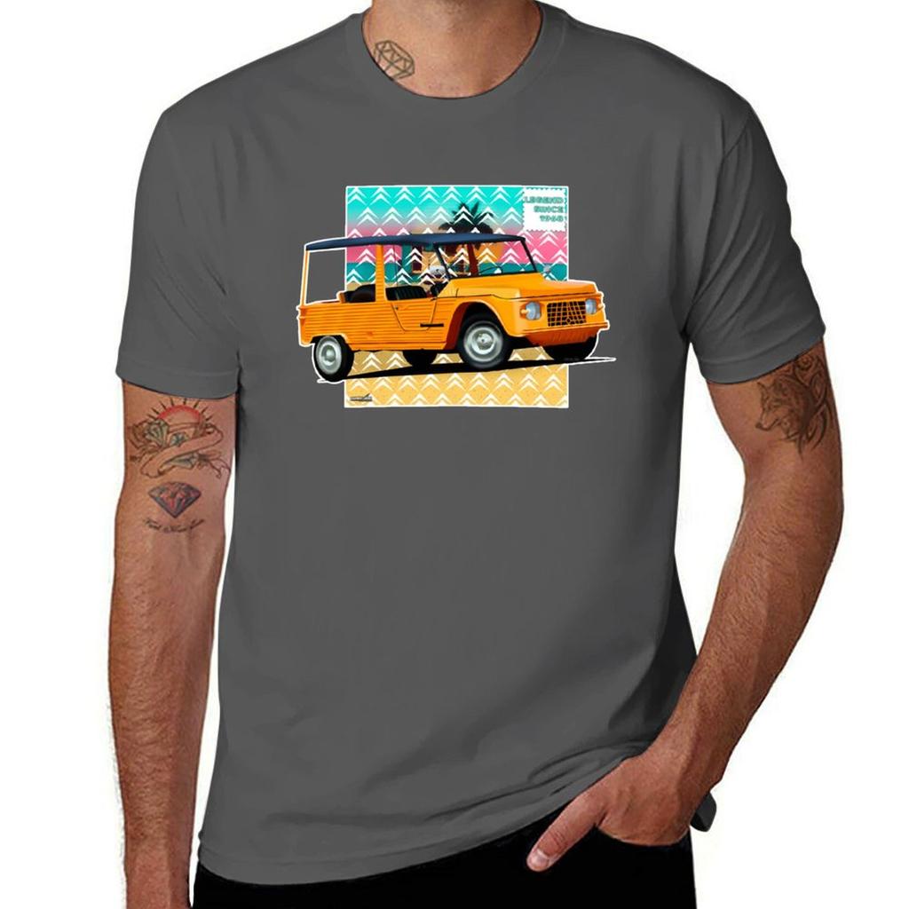 Mehari Summer! T-Shirt Short Sleeve Tee Hippie Clothes Summer Top Kawaii Clothes Big and Tall T Shirts for Men