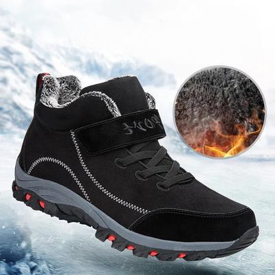 Αδιάβροχες χειμωνιάτικες ανδρικές μπότες Suede ζεστές γυναικείες μπότες για χιόνι Ανδρικά παπούτσια εργασίας Casual παπούτσια Ψηλό τοπ Ψηλοτοπάκι Αντιολισθητικά μποτάκια