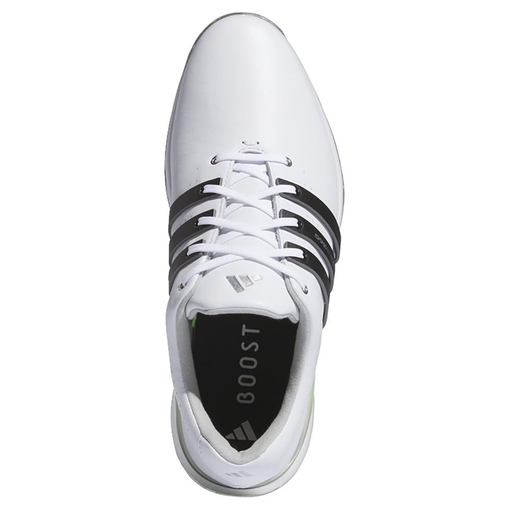 Golf Shoes Tour 360 24 Boa Footwear Spark Cm 2E [Adidas Golf] Men's White/Core Black/Green 28.0
