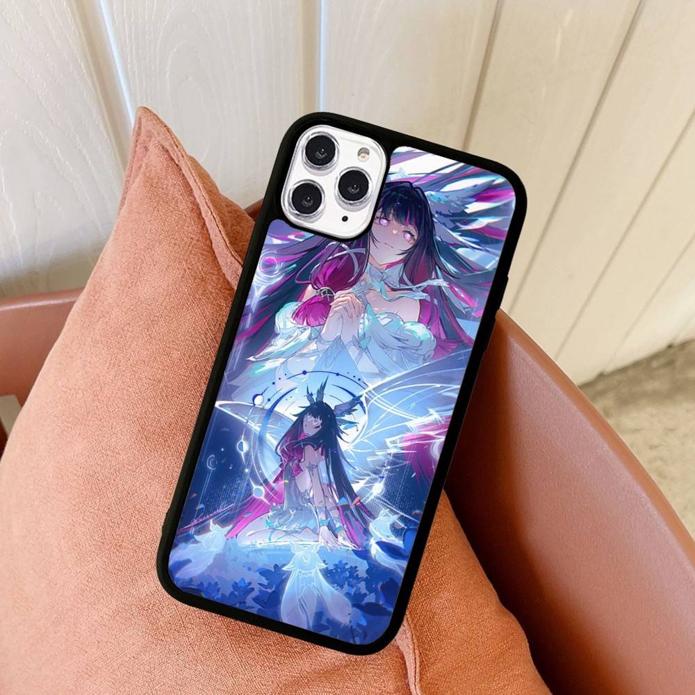 Genshin Impact Columbina For iPhone 11 12 13 14 15 16 17 Pro Max Plus TPU+PC Shockproof Back Phone Cases