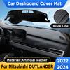 For Mitsubishi Outlander PHEV 4 MK4   2024 Car Dashboard Cover Mat Sun Shade Pad Rug Panel Mat Carpets Accessories