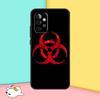 Biohazard Symbol Logo Cover For Samsung Galaxy A53 A33 A13 A12 A32 A52 A14 A34 A54 A15 A25 A35 A55 A71 A51 Case
