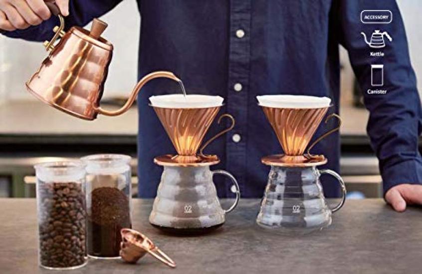 Hario V60 Range Server Coffee Drip 600ml Clear XGS-60TB