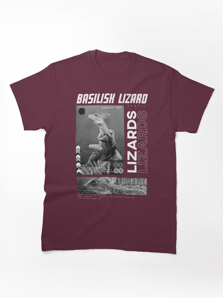 Basilisk Green Basilisk Modern Streetwear Reptile Keeper Classic Unisex T-Shirt