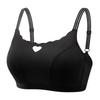 Women Heart Hollow Out Bra Breathable Gathered Bra