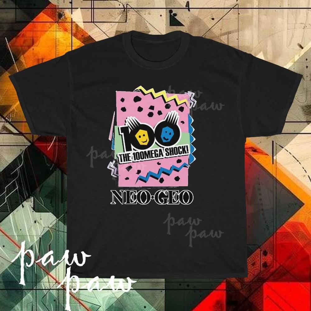 

New Neo Geo logo retro style Active Logo Men s T-shirt funny size S to 5XL L