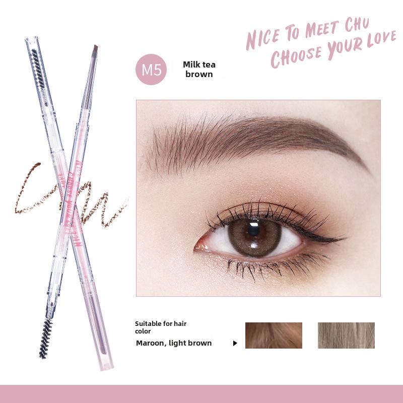 FLORTTE Double-ended Ultra-fine Eyebrow Pencil Powder