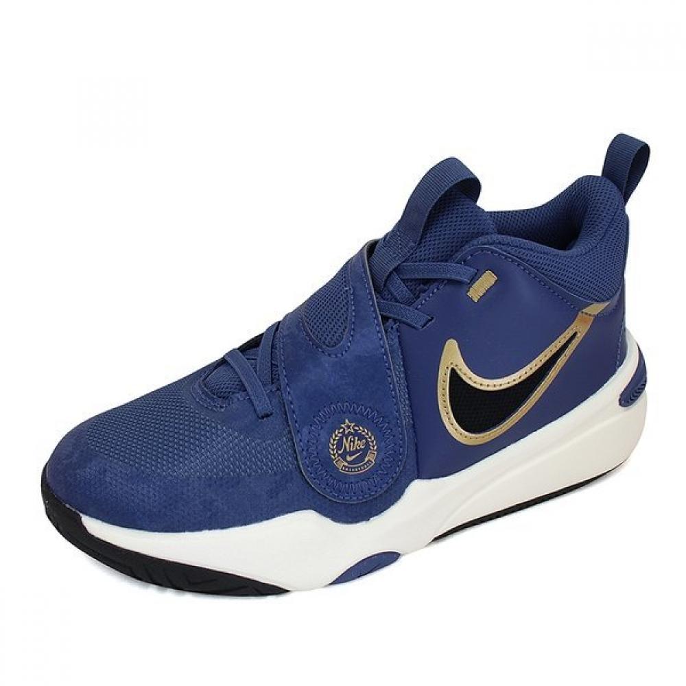 

Nike Кроссовки Team Hustle D11 Синие Fz8463 400 FZ8463400:235mm(US4.5Y)