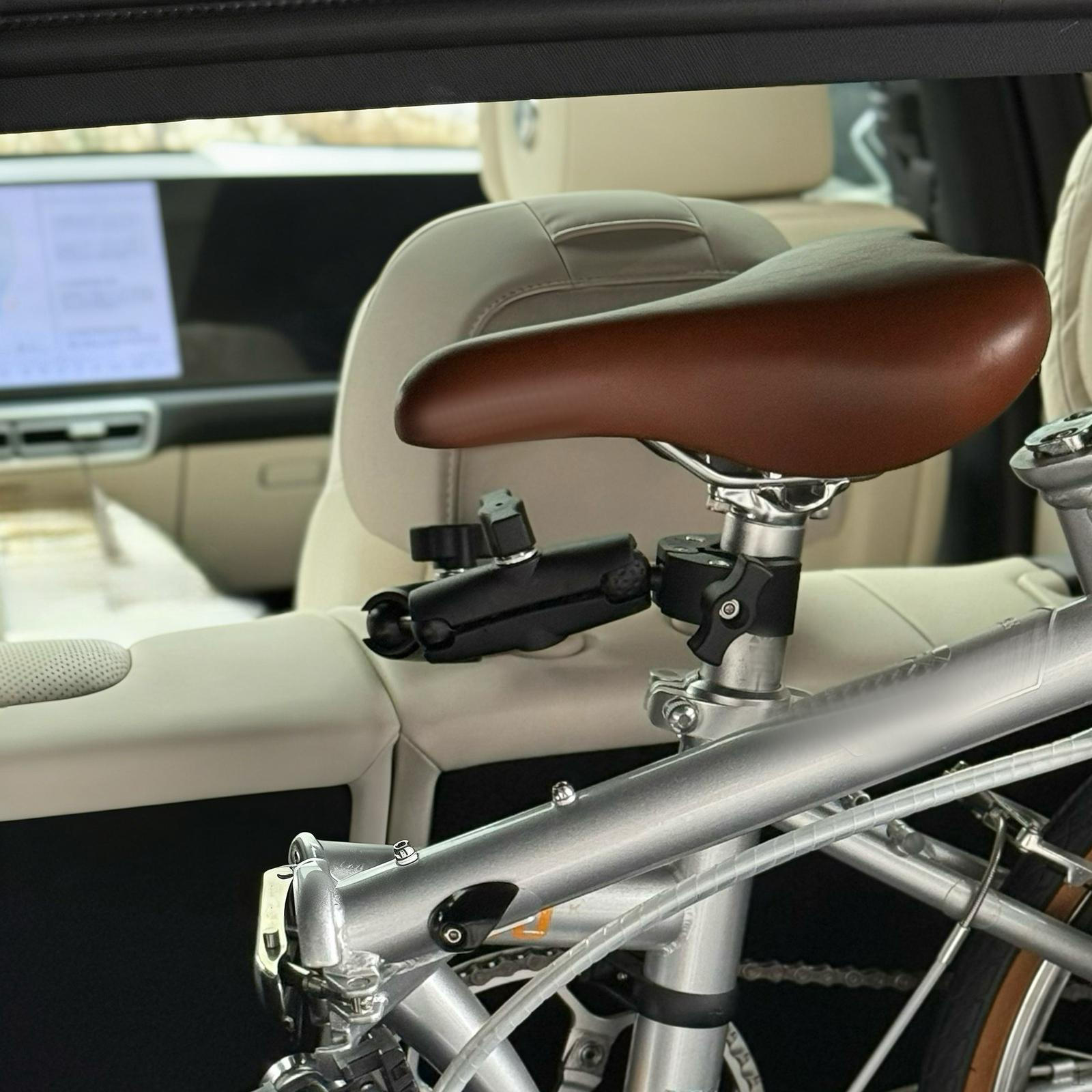 

Bikes Trunk Mount Rack Bike Fixed Support Aluminum Alloy Stable Accessories Professional Secure 37.5 cm