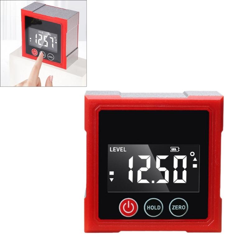 Digital Inclinometer With High Precisions Sensors ABS Aluminum Design For Engineers DIY Projects Angles Gauge