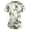 Women's Fashion  Printed Short Sleeve Overalls With Pocket Tops  Clothes