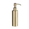 Stainless Steel Soap Bottle Brushed Gold Soap Dispenser Bathroom Manual Soap Dispensers