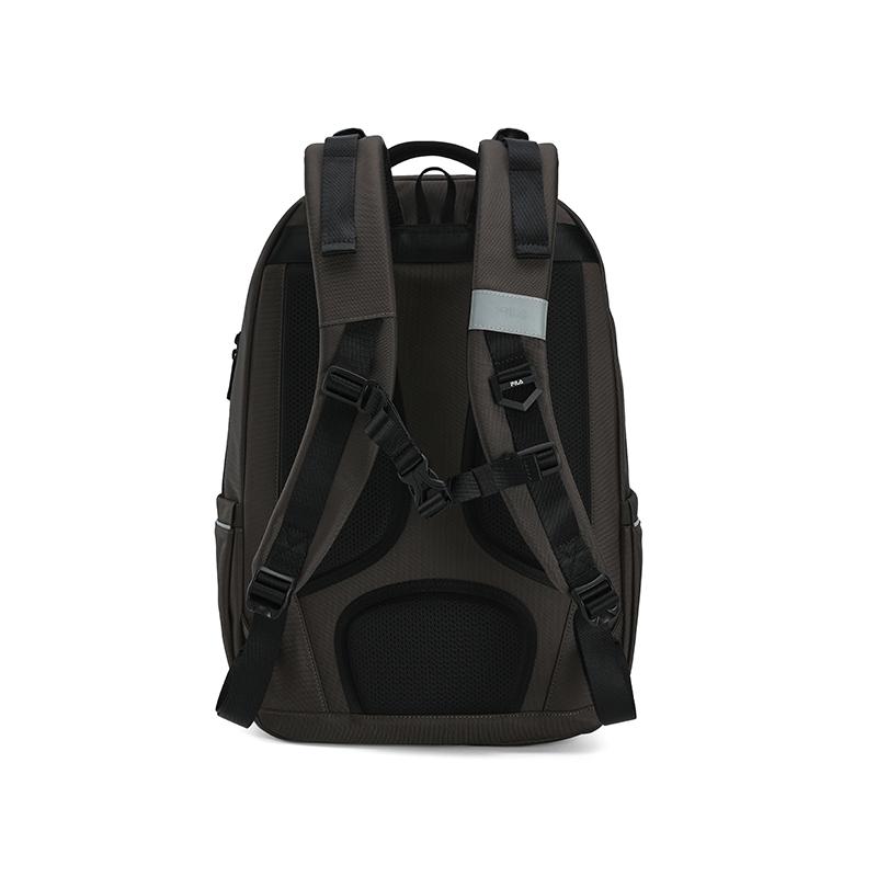 New FILA ORIGINALE Fabric Backpack Men's Tidal Flats Gray F13M539106FDY