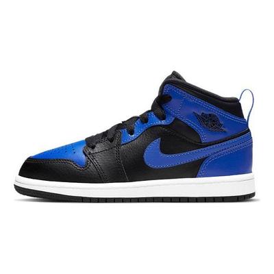 Air 1 Mid PS Hyper Royal Kinder Sneaker Blau Schwarz Weiß 640734-077