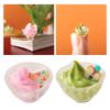 1:12 Miniature Ice Cream Cup Dollhouse Mini Simulation Milkshake Cup Decoration