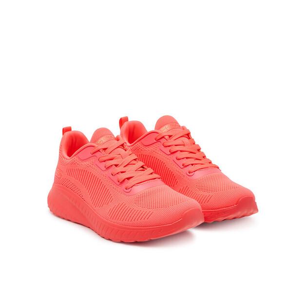 Skechers Bobs Squad Chaos-Cool Rythms 117216/NCOR Koralowy Sneakers