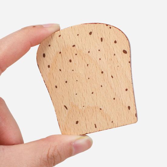 9Pcs/Set Toddlers Kitchen Playset Simulated Food Accessories Boys Girls Wooden Pretend Play