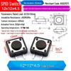 4-Pin Vertical Micro Touch Button Switch for Induction Cooker, 6x6x5mm SMD