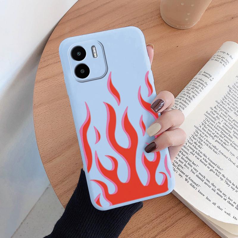 Phone Case For Redmi A1 A2 13 13C 14C A3 4G Soft Silicone TPU Back Cover Cases Protective Coque Shell Leopard Painted Bags Capa